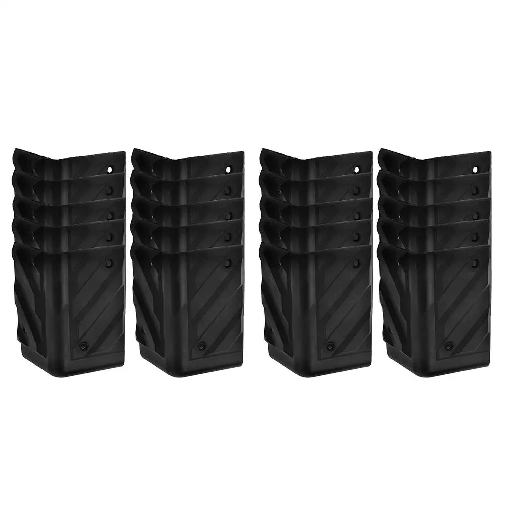 

20 Pcs Corner Protectors Durable Plastic Sound Package Plastic Corner Protector Angle Cover Baby Safe Decorative Guards