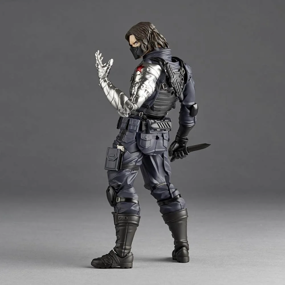 

Winter Soldier James Barnes Moon Knight Yamaguchi Style Toy Pvc Movable Character Model The Best Gift for A Boy