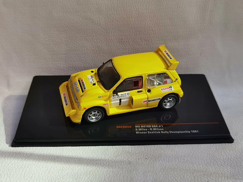 IXO 1:43 Scale MG 6R4 #11991 Alloy Car Model Toy Collectible Ornament Souvenir Toys Cars