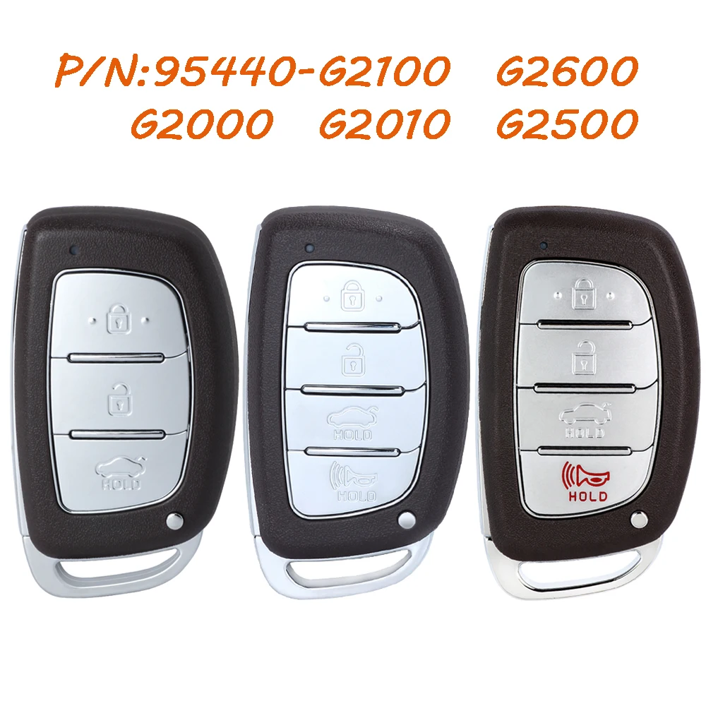 

95440-G2100 95440-G2600 95440-G2000 95440-G2500 Умный дистанционный брелок для Hyundai Ioniq 2016 2017 2018 2019 2020 2021 95440-G2010