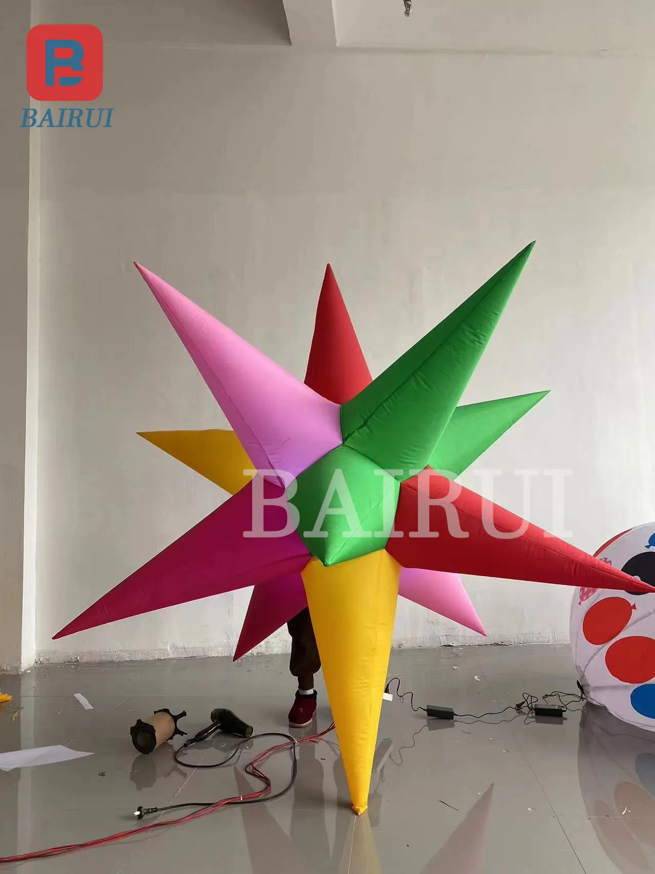 Inflatable irregular cone model party stage nightclub decoration props can be customized dimensions