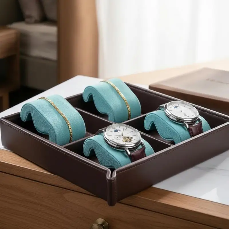 *Watch Cushion Watch Box Pads Soft Flannelette Jewelry Display Stand Wristwatch Display Pad For Watches And Bracelets