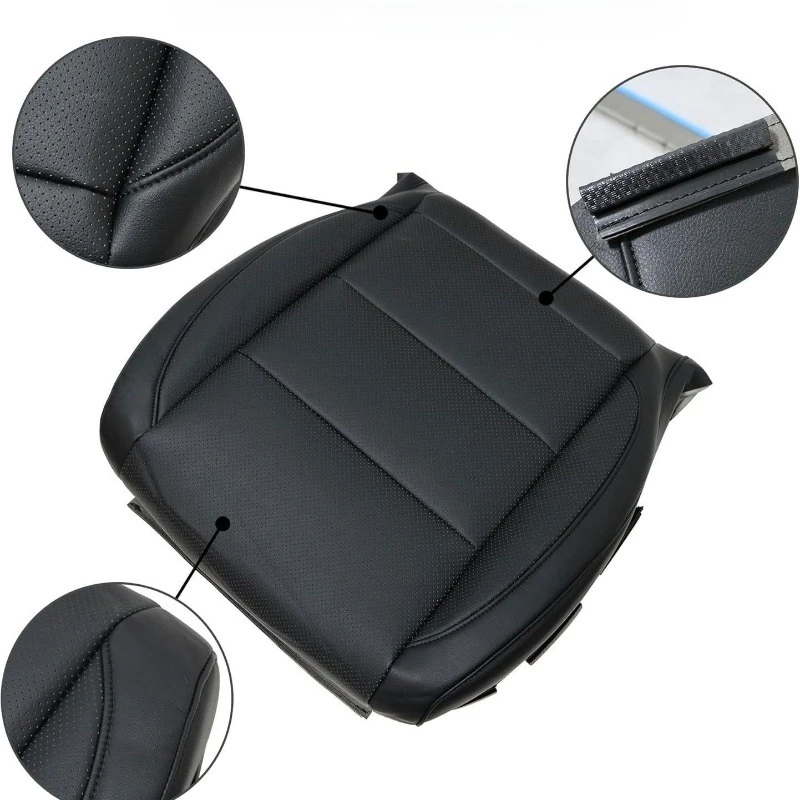 

Fit for 2006-2010 Volkswagen Jetta Front Driver Side Bottom Seat Cover Waterproof Leather Cushion Cover Interior Accessories