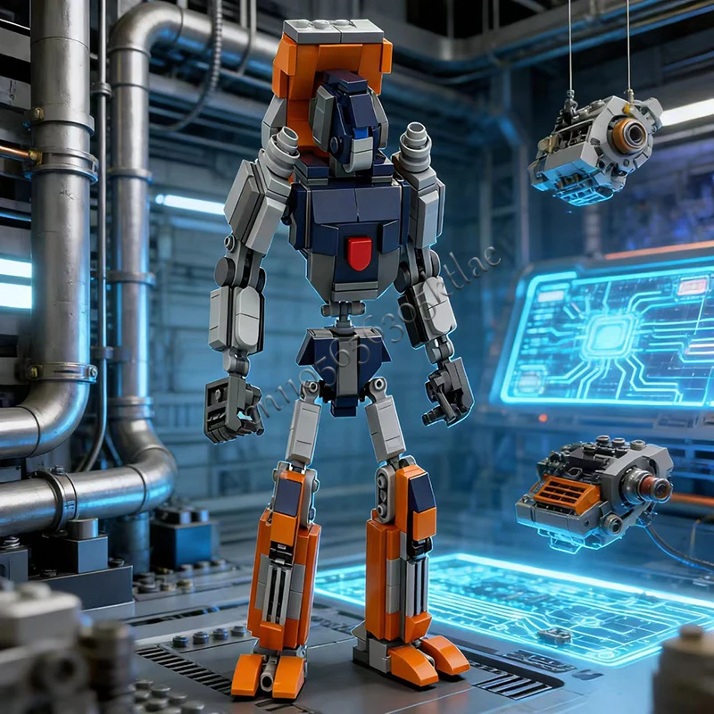 315개 인기 게임 캐릭터 시리즈 화물 운송선 MOC 맞춤형 모듈식 블록 디자인 인기 DIY 장난감 크리스마스 선물