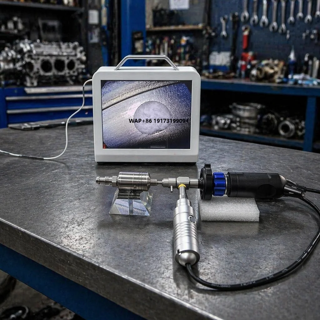 Automotive Industrial Endoscope Precision Burr Endoscope 10-inch Screen Can Zoom and Freeze Automotive Industry Visual Endoscope
