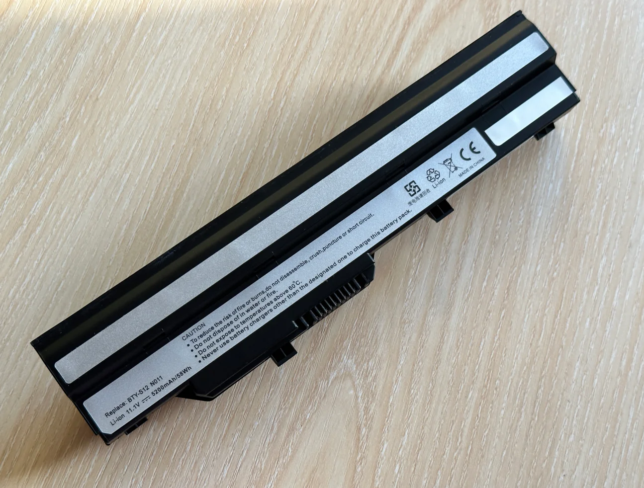 Laptop Battery For MSI BTY-S11 BTY-S12 Wind U100 L1300 L1350 L1350D U100X U100W U135DX U210 U270 U90X Wind12 U200 U210 U230