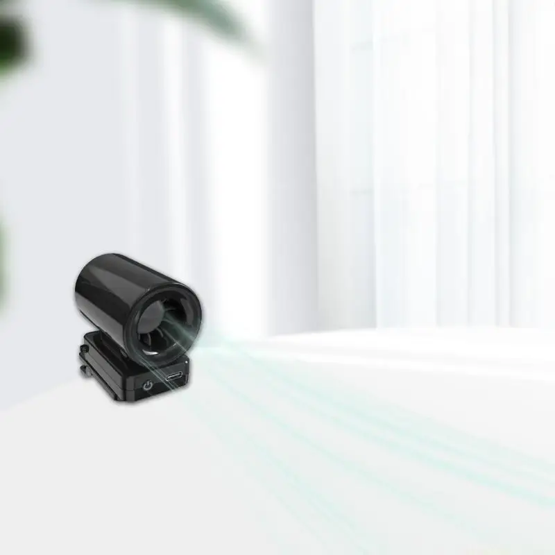 

D0AB Full Movable Wearable Gadget Quick USB Charging Quiet Mechanism Touchless Design
