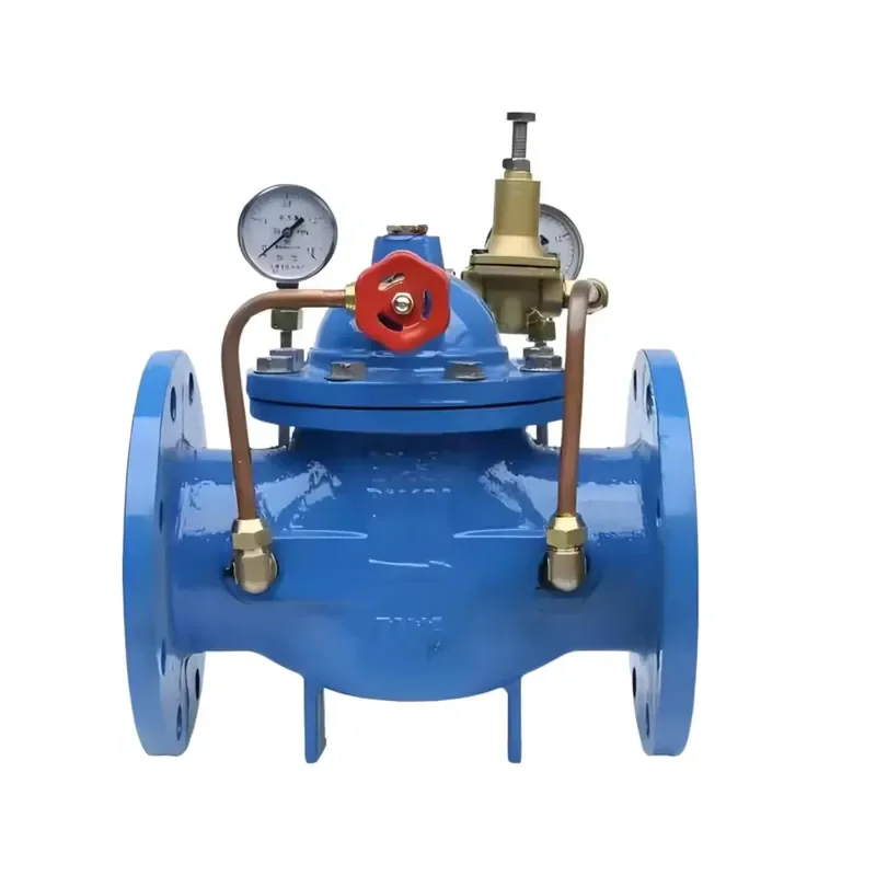 200X pilot Operated Pressure Reducing Valve DN150 Iron Hydraulic Control Stabilizing Valve for Water Guangdong Supplier