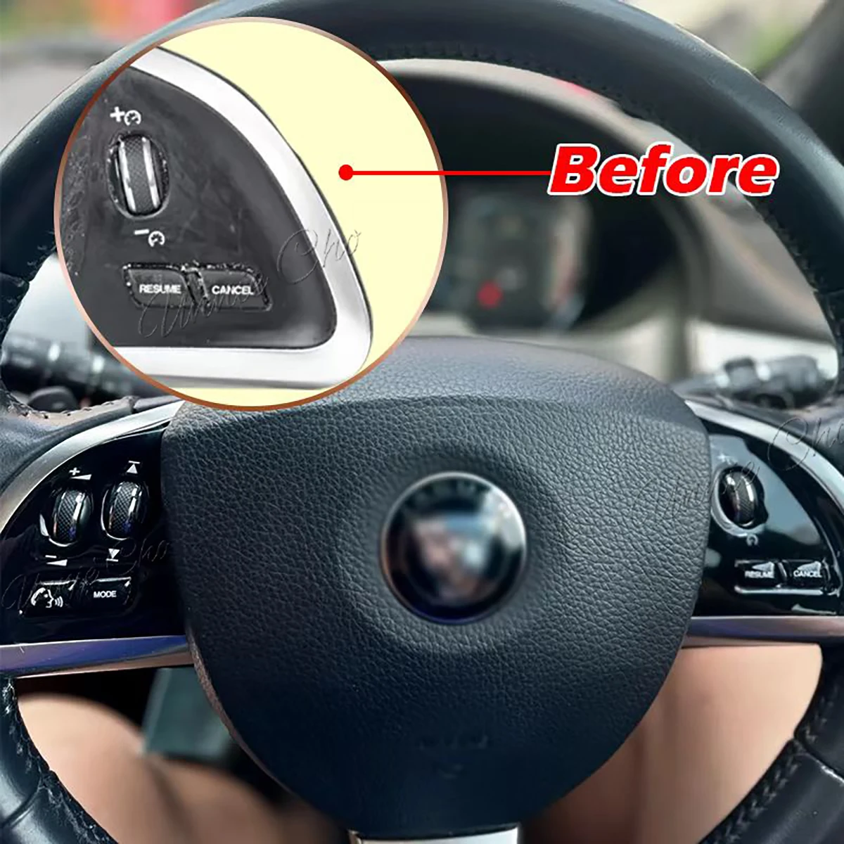 Für Jaguar XF Schwarz Taste Aufkleber 2012 2013 2014 2015 Klebrige Taste Lösung Für Jaguar XF X250 Zubehör Auto Modifikation – Detail 16