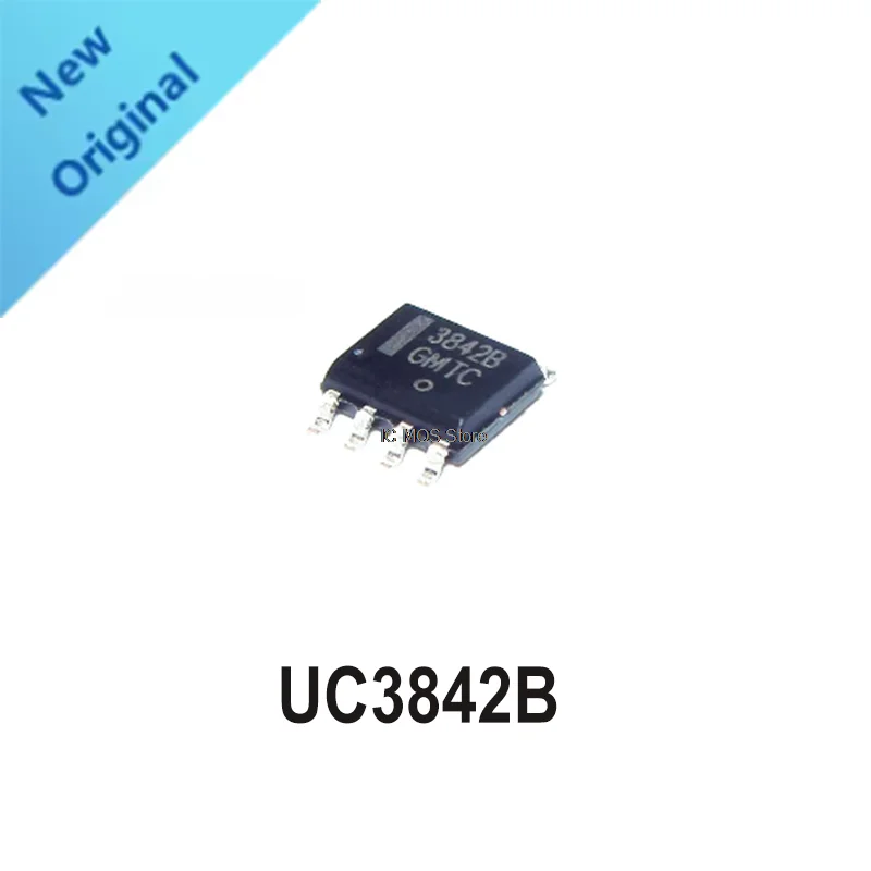 

10PCS UC3842 SOP8 3842B UC3842B 3842 SOP-8 SMD new and original IC Chipset