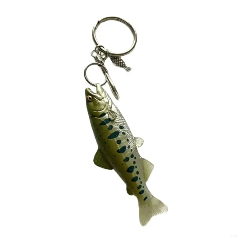 Acrylic Fish Keychain for Bag Use, Display Placement and Carry