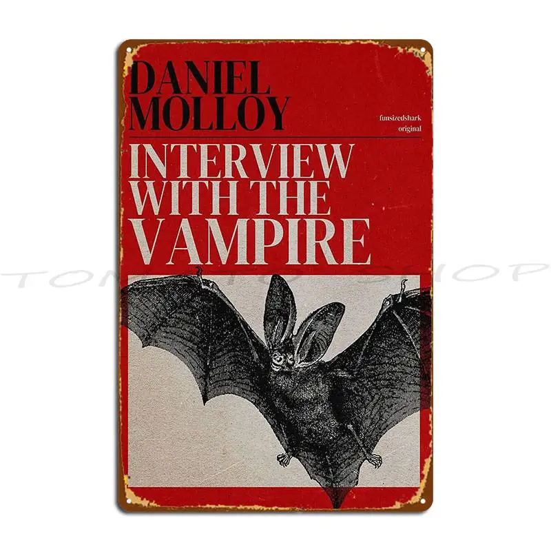 Interview With The Vampire 2x05 Poster Metal Plaque Poster Cinema  Rusty Wall Custom  Tin Sign Poster