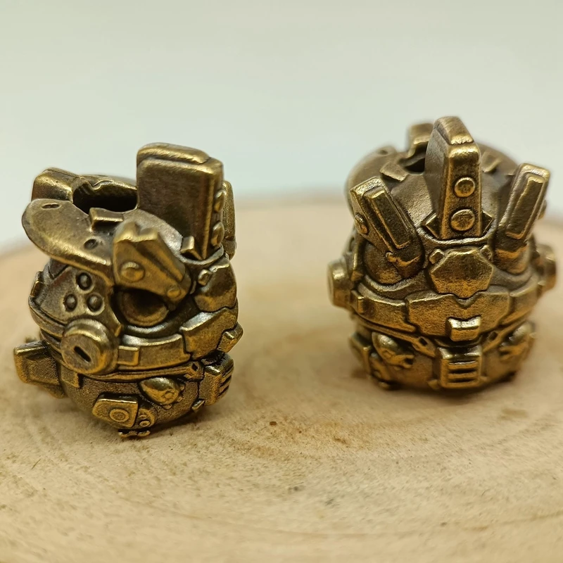 

Cute Dinosaur Brass Knife Beads EDC Outdoor Paracord Handmade DIY Bracelets Accessories Umbrella Rope Woven Lanyard Pendants ﻿ ﻿