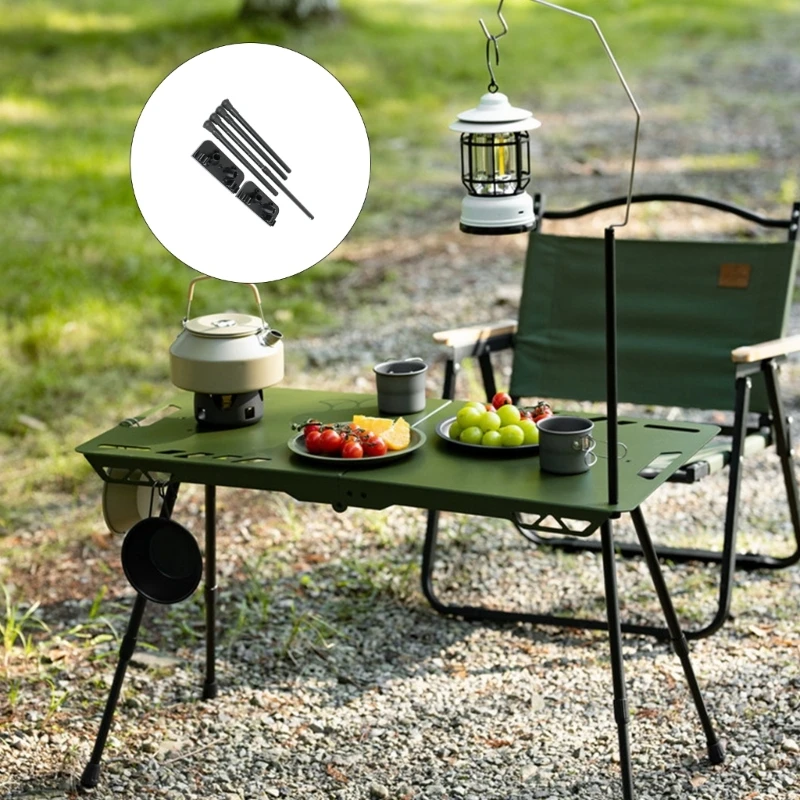 

Выдвижное основание походного стола с нескользящими ножками, телескопические металлические ножки из алюминиевого сплава с для