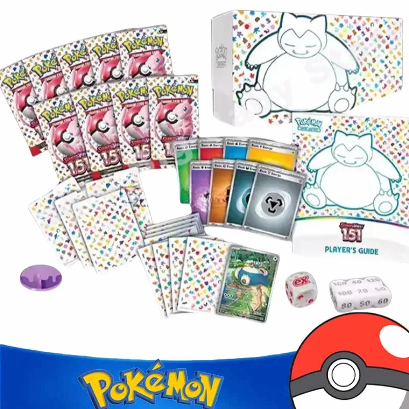 Pokemon-kaarten Echte originele PTCG SV3.5 VS. Editie eerste generatie 151-kaart ETB Master Box Kirbybyon Noble Dice-kaarthoes