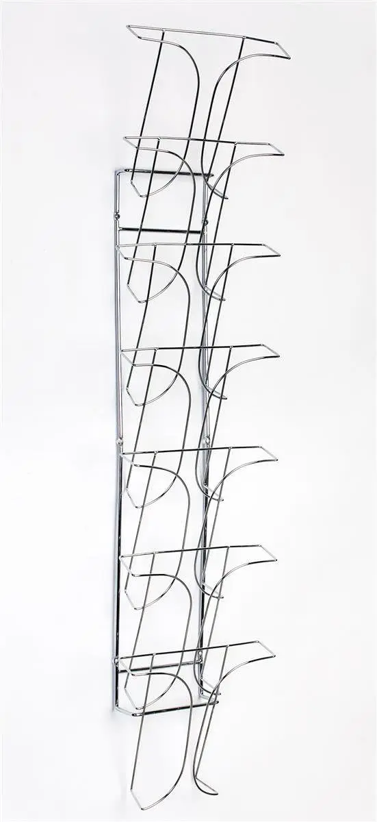 Wire Rack Magazine Pocket Seven Pair