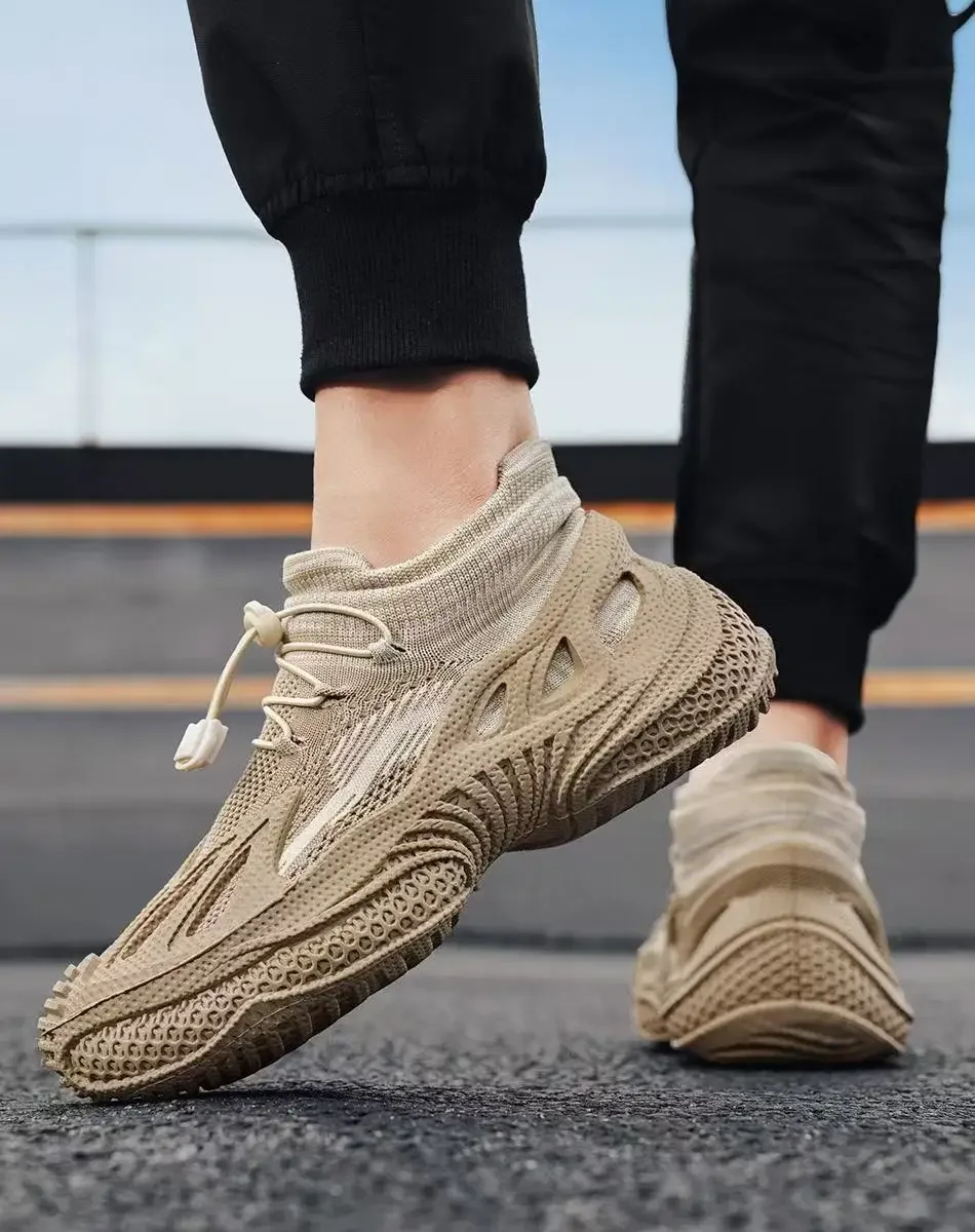 

Открытая гора ​ Дышащая быстросохнущая спортивная обувь для мужчин, походные сетчатые верхние легкие стильные корейские мужские повседневные кроссовки