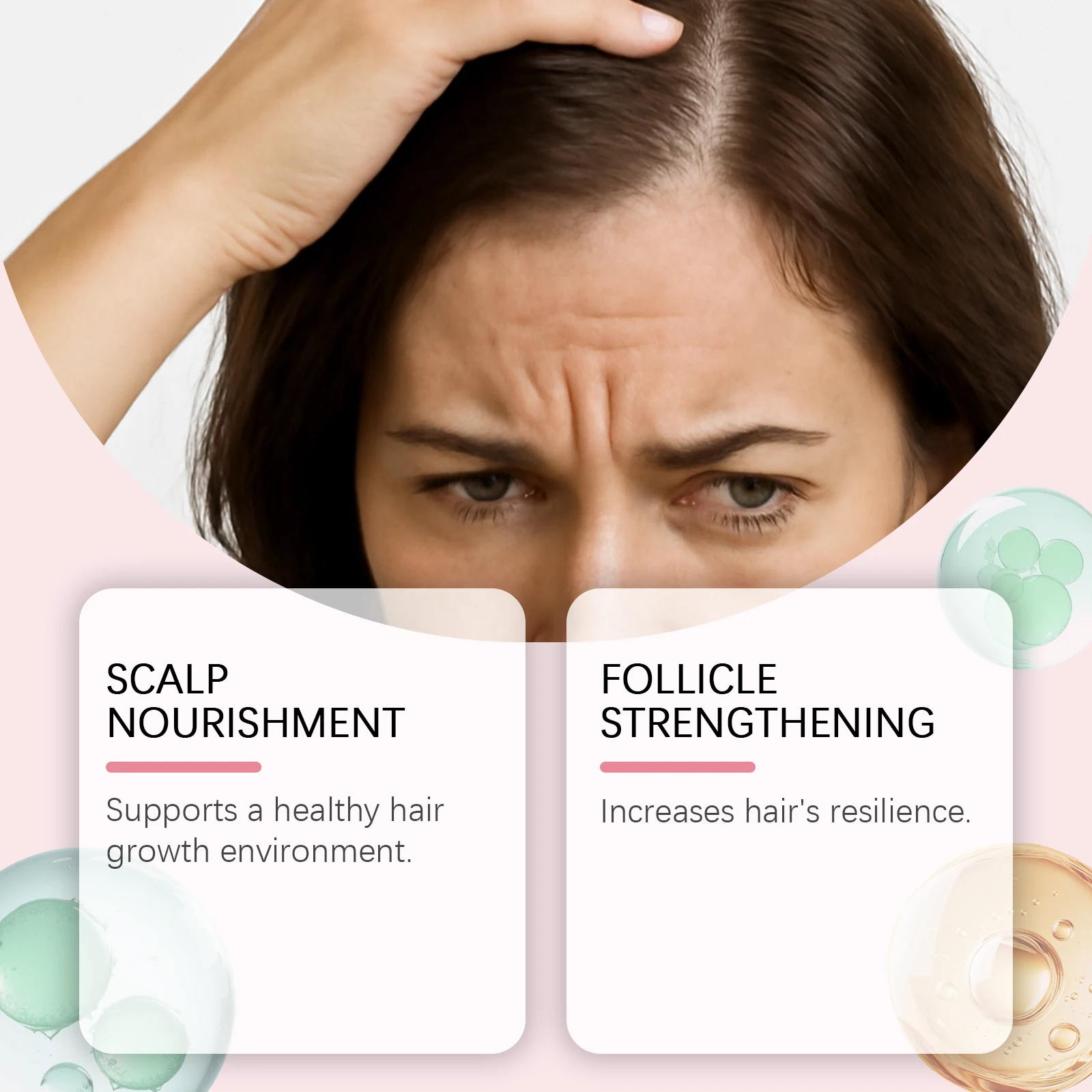 Anti Hair Loss Roller Ball Serum Repair Damage Hair Scalp Promote Growth Strengthening Root Nourish Thicker Growing Hair Essence - Image 4