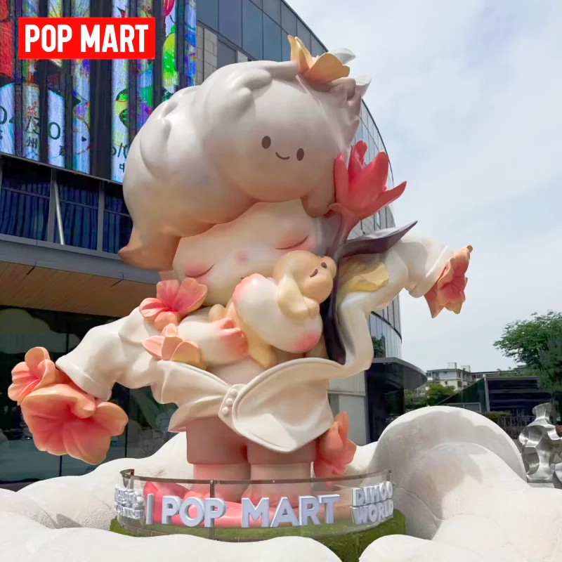 

Официальные оригинальные коллекционные фигурки POP MART Dimoo Guard Love Limited Edition: милые аниме-персонажи, украшения для рабочего стола, игрушки, подарок на день рождения