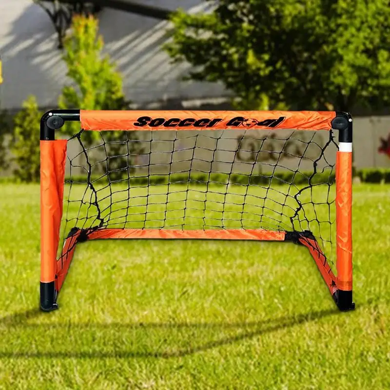 Portable Soccer Goal Outdoor Foldable Football Goal Lightweight Practice Soccer Net With Carry Bag Kids Soccer Set For Games