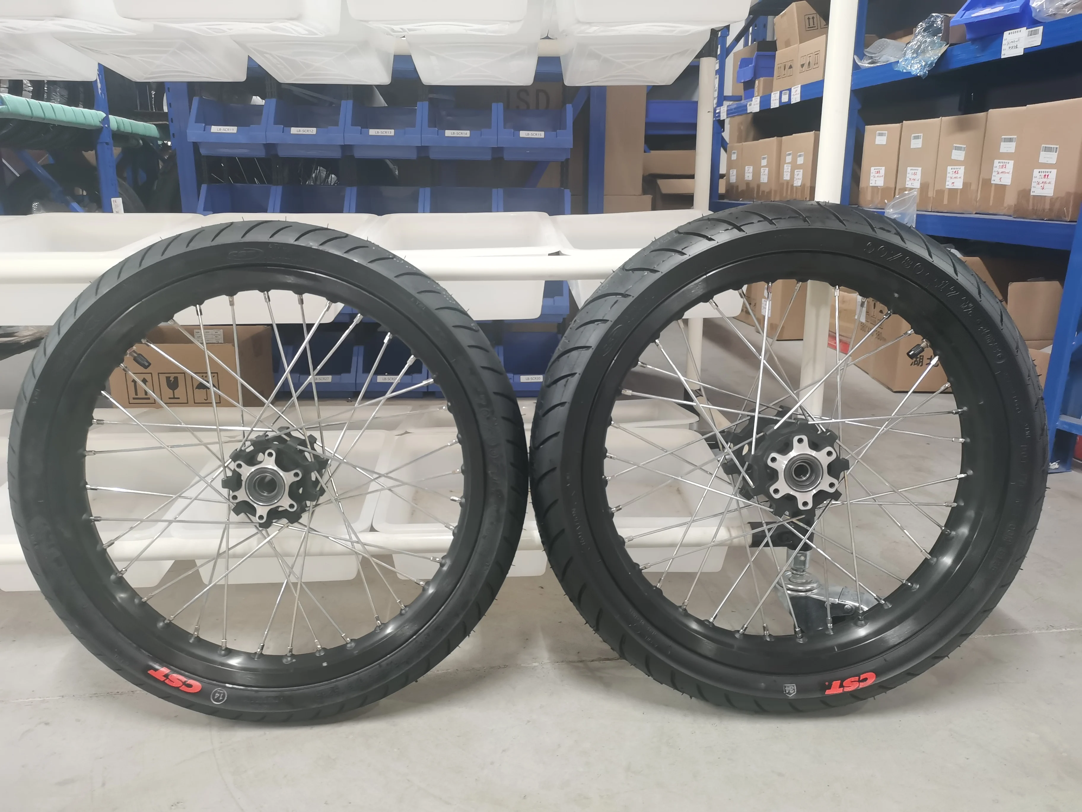 

For Talaria Mx5 Supermoto Wheelset Talaria Mx5 Wheels 17 Inch on Road Tire