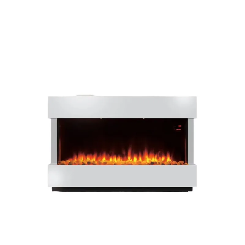 Control Indoor Light Emitting Diode Electric Fireplace Color Changing Flame Decoration Waterproof Function Wall Mounted