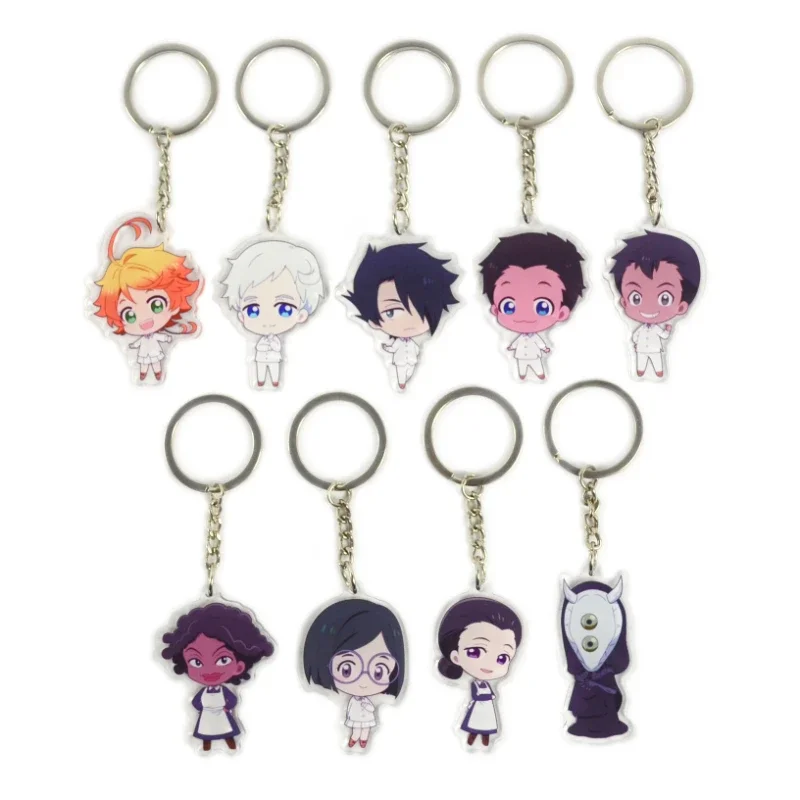 مجموعة سلسلة مفاتيح لعبة أنيمي الطرفية ، إيما ، إيزابيلا ، رسوم متحركة أكريليك ، طرفية ، ثنائية الأبعاد ، إبداعية ، ملحقات ، هدايا
