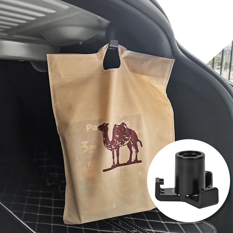 

Rear Trunk Hook For Tesla Model 3 Car Bolt Cover Mounting Holder Installation Car Spare Box Hook ABS Auto Interior Accessories