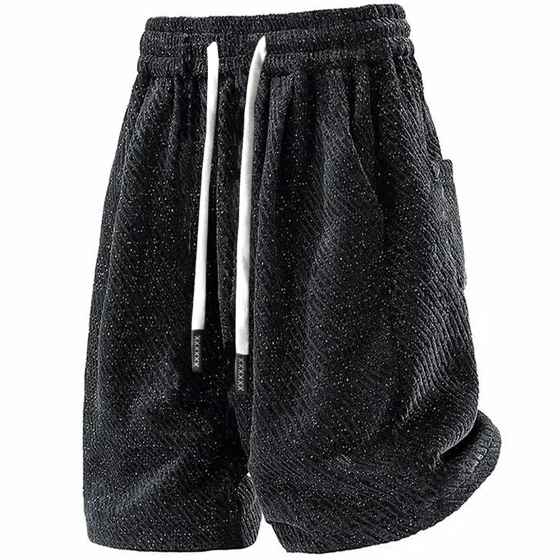 Men's Shorts in Size M-4XL 5XL Summer New Men's Shorts Sport Solid Color Casual Pants Five-Point Fitness Sport Pant 436