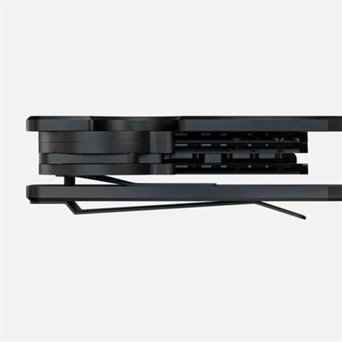 A002 Key Organizer Compact Holder Metal Key Chain Minimalist Key Case Holder for Hold Keys