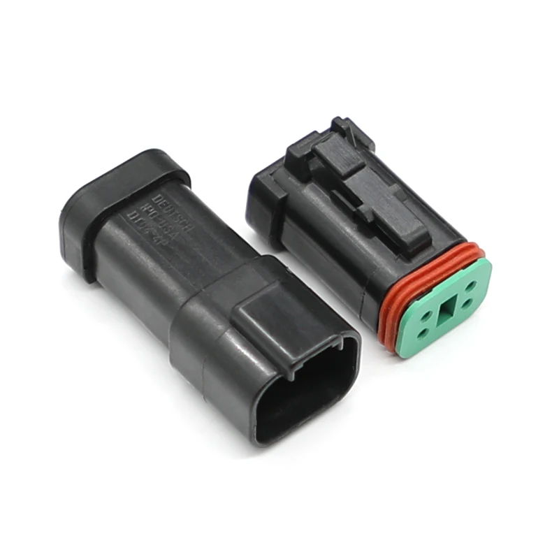 4pin DT06-4S-E005 / DT04-4P-E005  Flat Cover  Manufacturer Direct Sales DT Series  Automotive Connector  Additional terminal