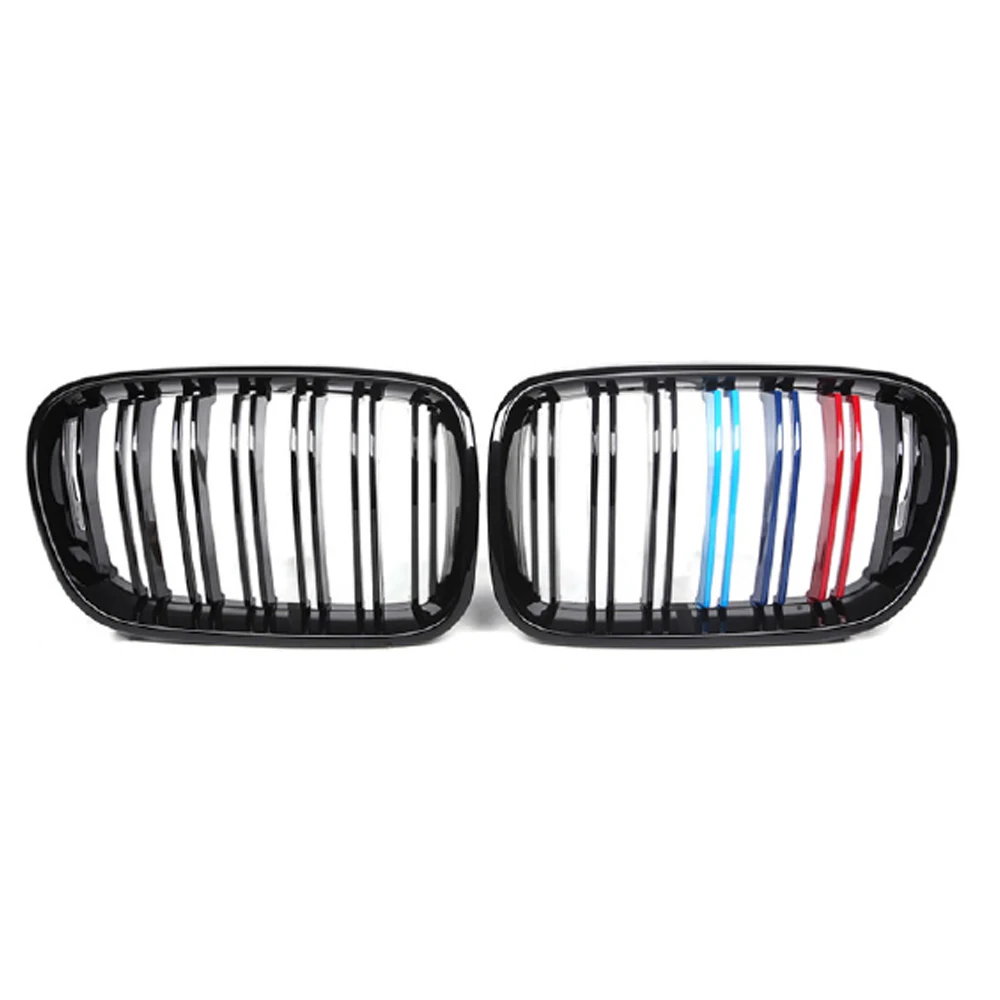 

Suitable for X3 series F25 three-color double-line kidney-shaped front grille M-color double-bar F25 BMW front grille