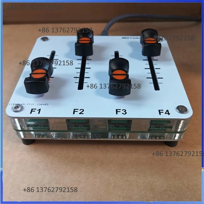 4-Channel 42mm MIDI Fader Controller Custom CC Control With USB Interface Professional Device For DAW Music Production Software