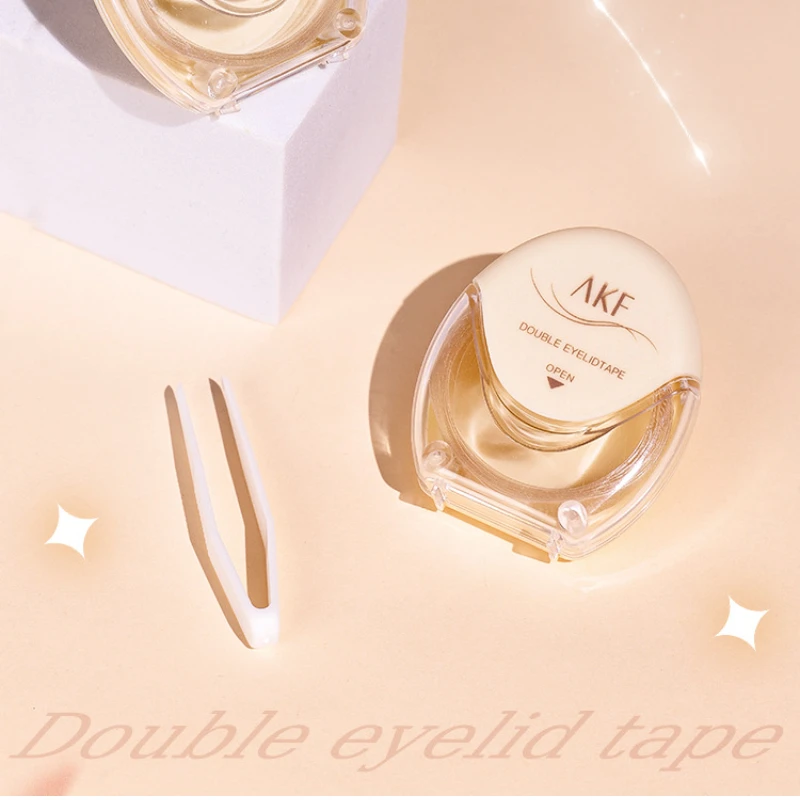 AKF Double Eyelid Patch, Invisible, Natural, Without Trace, Durable.makeup Tools Eyelid Tape Eyelid Lifter Strips Eyelid Taping