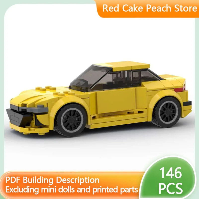 

Speed Racing Car Model MOC Building Bricks RS3 Top Tier Sports Car Modular Technology Children Holiday Gifts Assemble Toys Suit