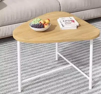 #Triangle iron tea table, minimalist modern sofa corner table