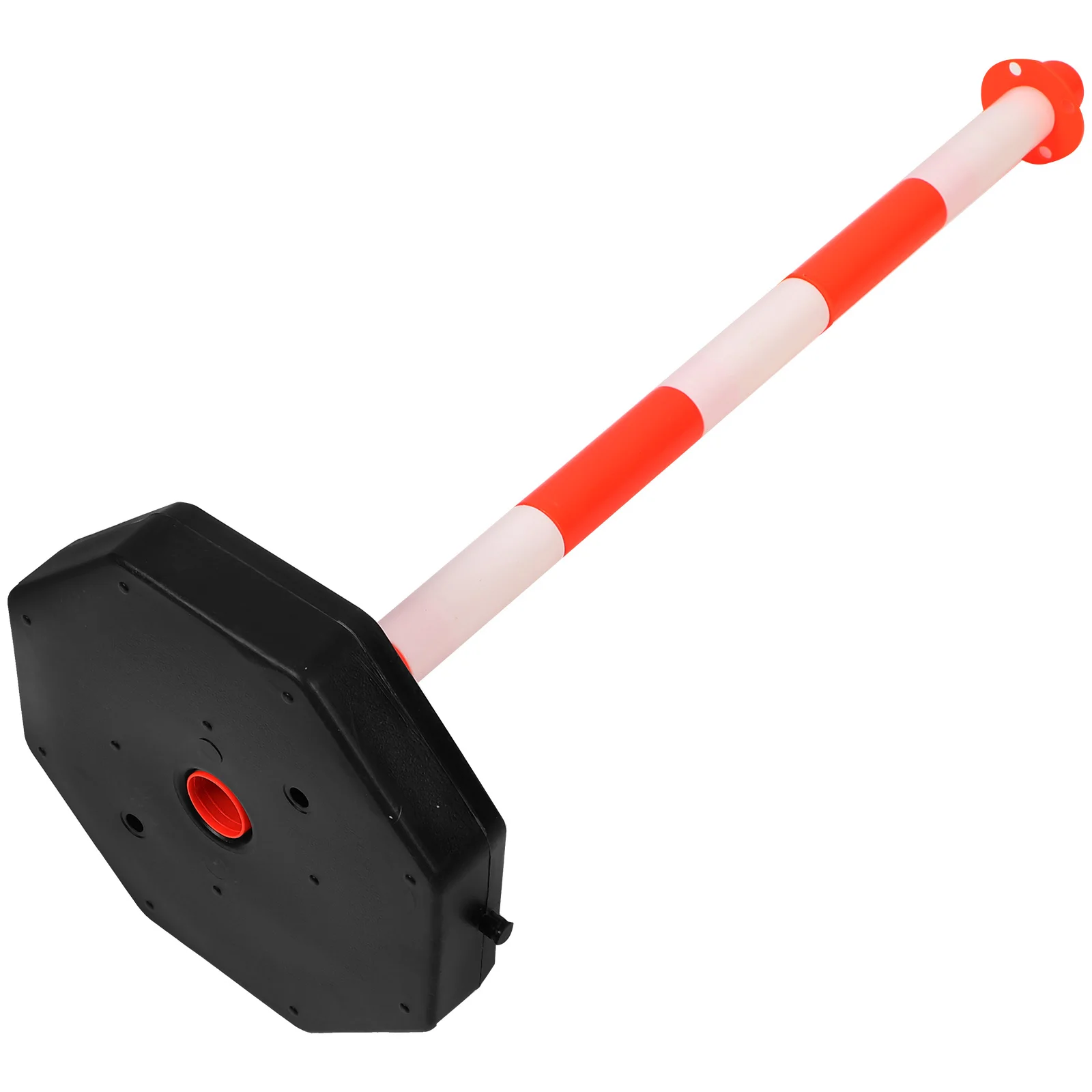 عمود تحذير مضاد للتصادم، وضوح عالي، متحرك، قابل للتعبئة بالماء، أمان مستقر، عزل حركة المرور، كومة الدرابزين على الطريق