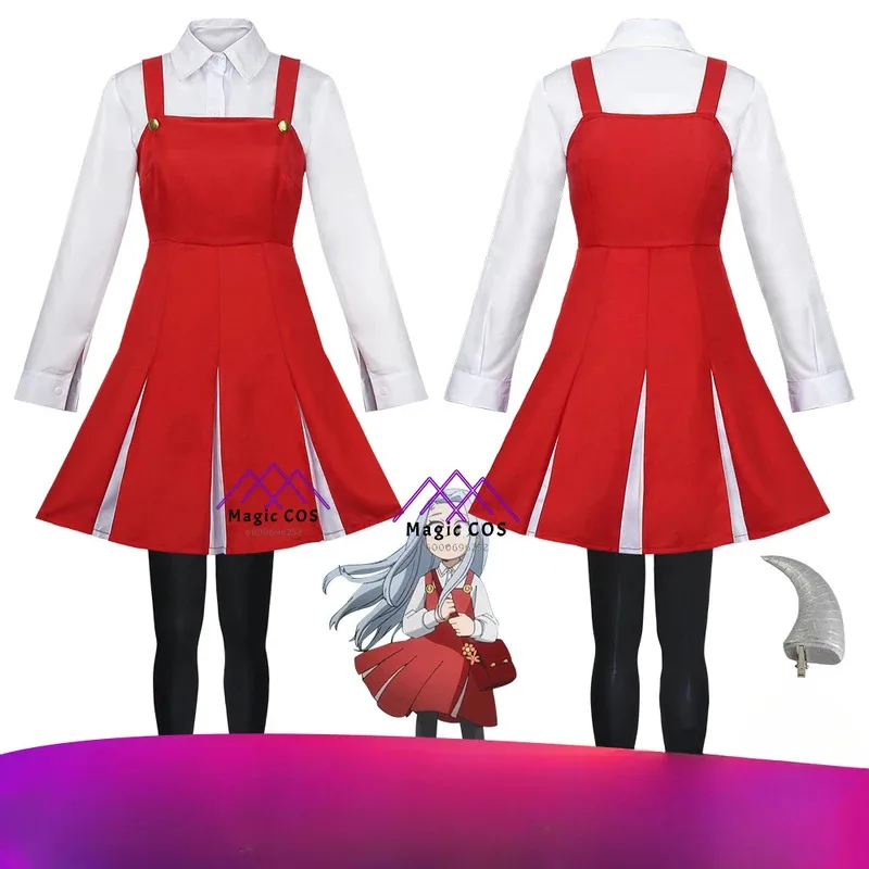 4Eri Anime My Hero Academia Hot Sale Cosplay Costume Dress Uniform Wig Hornsocks Halloween Christmas Photo-Ready Dress Costume