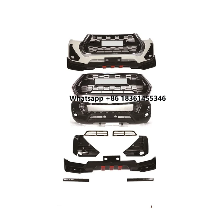 

For Hilux Revo DaMeiNew Design 2016-2020 Upgrade Sporty Style Body Kits Front Bumper Grille BodyKit