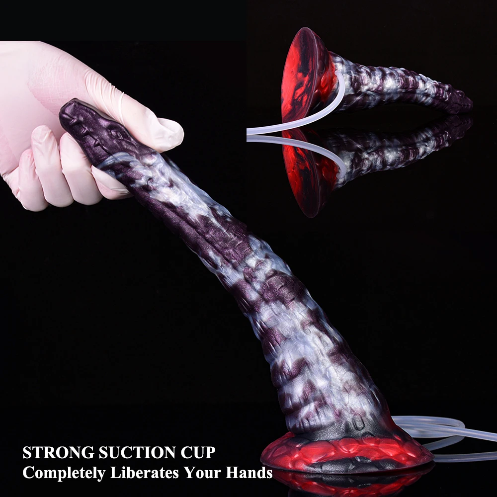 NNSX Squirting-5177 Dragon Fantasy Dildo Anal Sex Toys BDSM Ejaculation Penis for Women Men Vaginal/anal Dilation 18+ Sex Shop