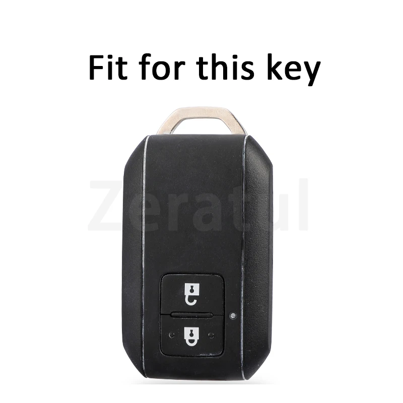 For Suzuki Swift Lgnis for Suzuki Monopoly Wagon R Japanese 2button Smart Key Case Cover Shell Holder Protector Accessories