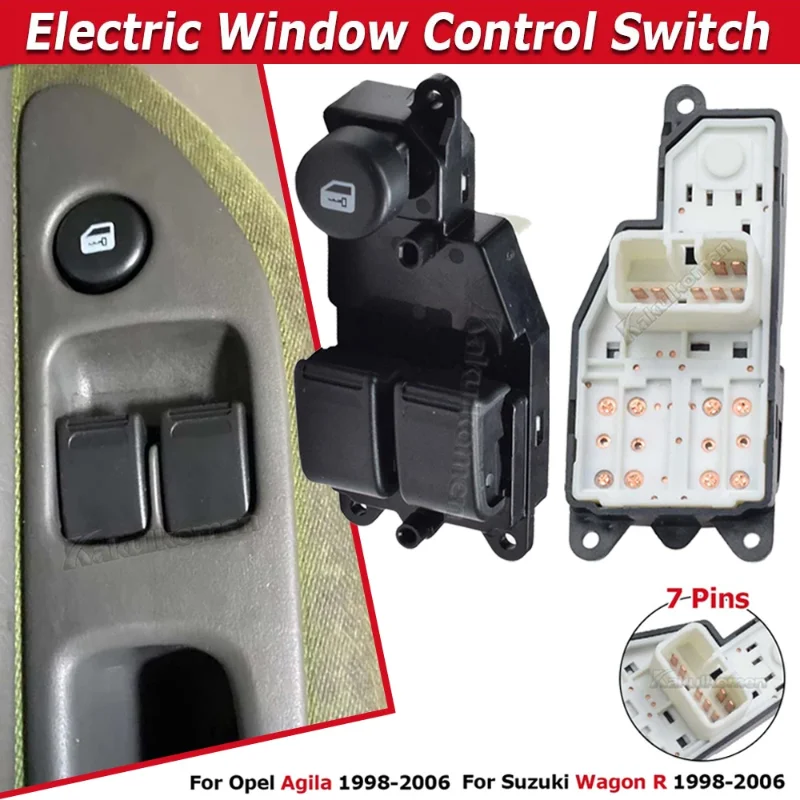 9216533 3799086G20S1S For Vauxhall Opel Agila A For Suzuki Wagon R 1998-2006 Ignis 2000-2003 Car Electric Window Openers Button