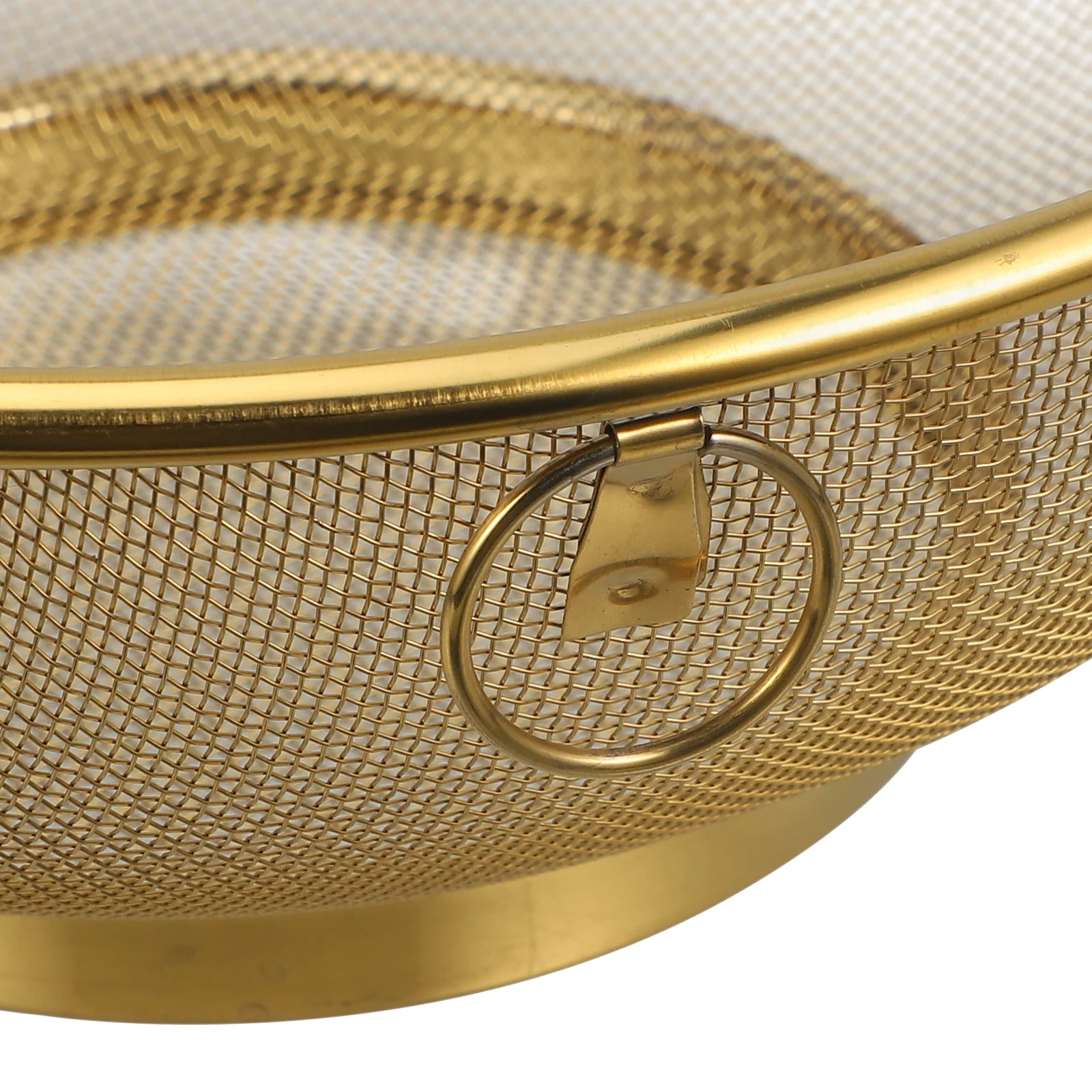 

1 Set Stainless Steel Colander With Bowl Drain Storage Mesh Strainer Rice Fruit Vegetable Washer Kitchen Gadget Fine Mesh Filter