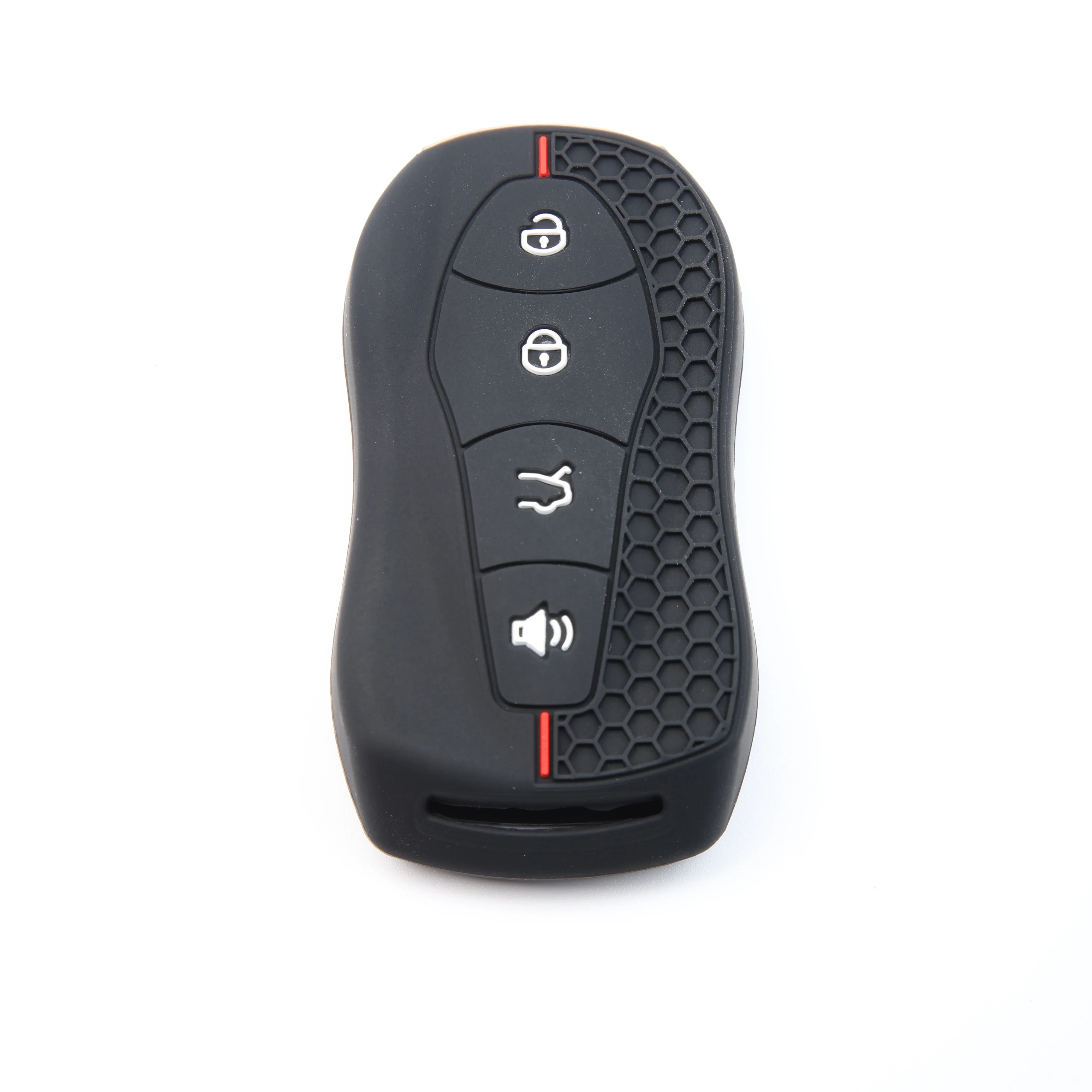 Precise‑Fit 4‑Button Silicone Key Cover for Geely Atlas Pro Boyue Tugella Azkarra FY11 Emgrand GS X6 SUV EC7 Auto Remote Shell