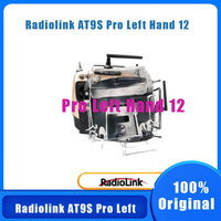 Radiolink AT9S Pro Left Hand 12 Channels 2.4G 7.4~18.0V DSSS FHSS Radio Transmitter With R9DS Receiver for Car Boats Drone