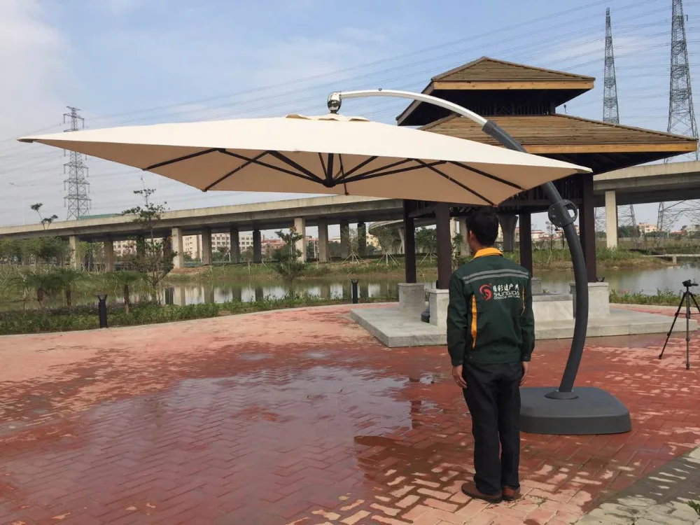 Wholesale  Large Size Wind Resistant Outdoor P\Parasol Waterproof Patio Umbrella