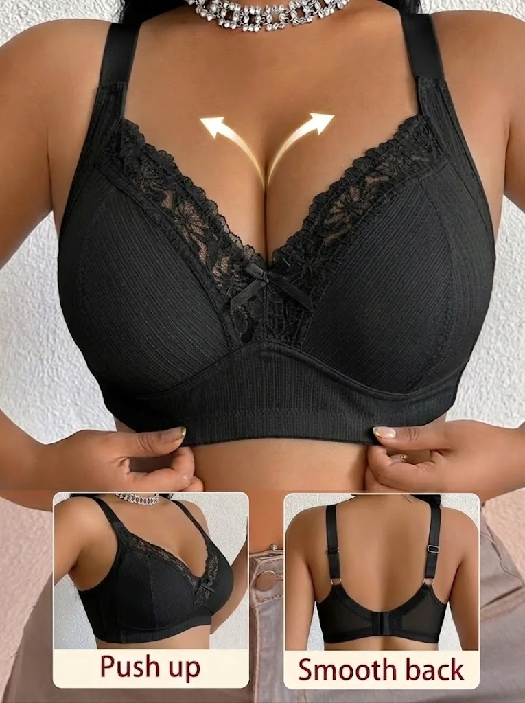 Sutiã Sem Fio Plus Size para M - Full Coverage Bra avaliação e preço