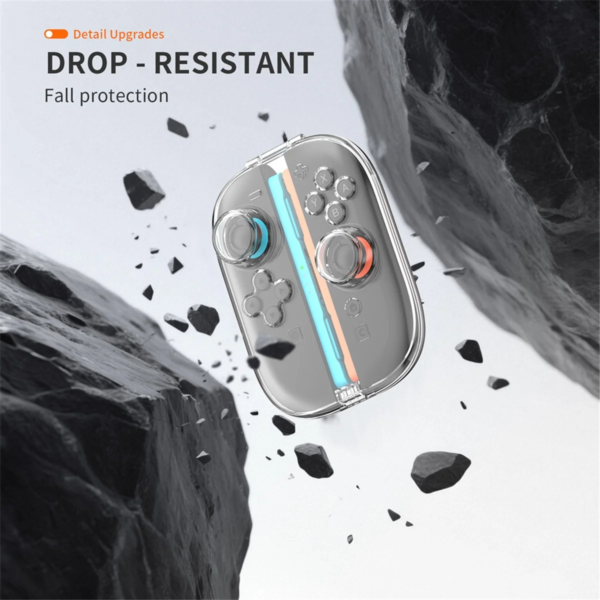 AT59 boîte de rangement transparente pour Nintendo Switch 2 Console de jeu boîte étui de protection pour Switch 2 contrôleur de jeu coque rigide