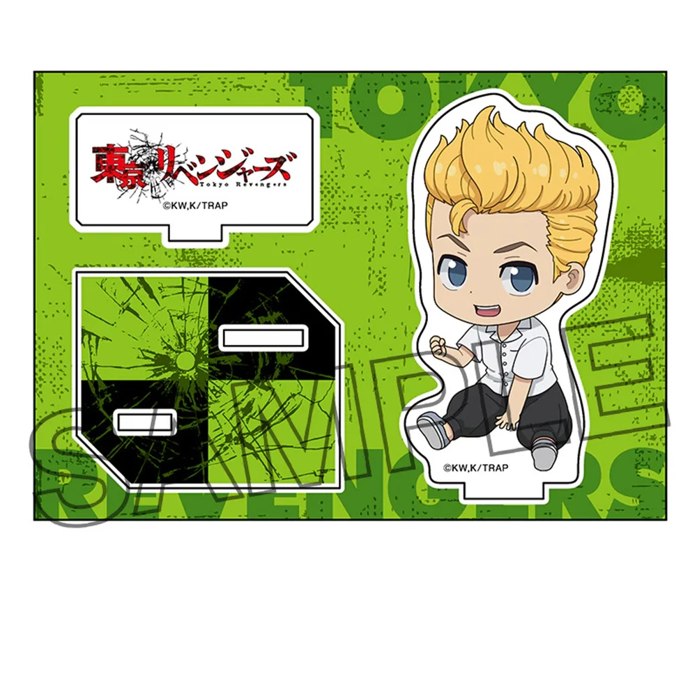 10CM Anime Tokyo Revengers Acrylic Stand Model Keychain Cosplay Characters Ornament Accessories Goods Collection Christmas Gifts
