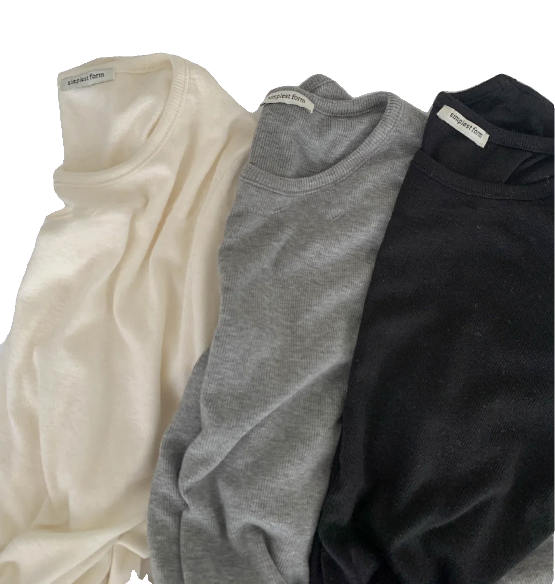 Dopasowany T-shirt z okrągłym dekoltem, długi rękaw, podstawowa warstwa bazowa, damski, casualowy, wygodny materiał, idealny na jesień.